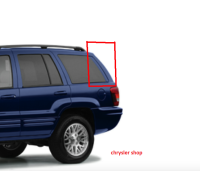 levá lišta kufrových dveří - ORIGINÁLNÍ DÍL