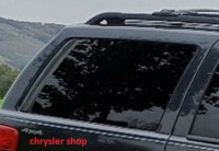 pravé zadní okno do kufru / tmavé EU - ORIGINÁLNÍ DÍL