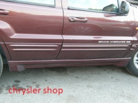 plastové nástavce prahů s osvětlením - sada