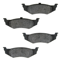 zadní brzdové destičky 