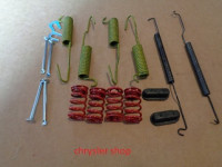 brzdové pružinky k paknám - buben  /02/