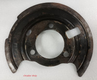 levý přední brzdový štít - ORIGINÁLNÍ DÍL